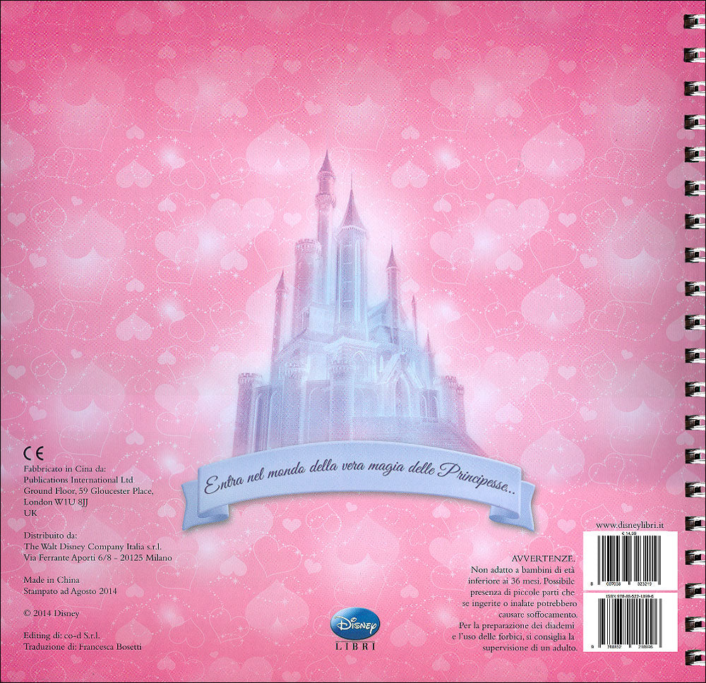 Principesse - Vita da Principessa::Scrapbook Activity Book - Più di 400 pezzi