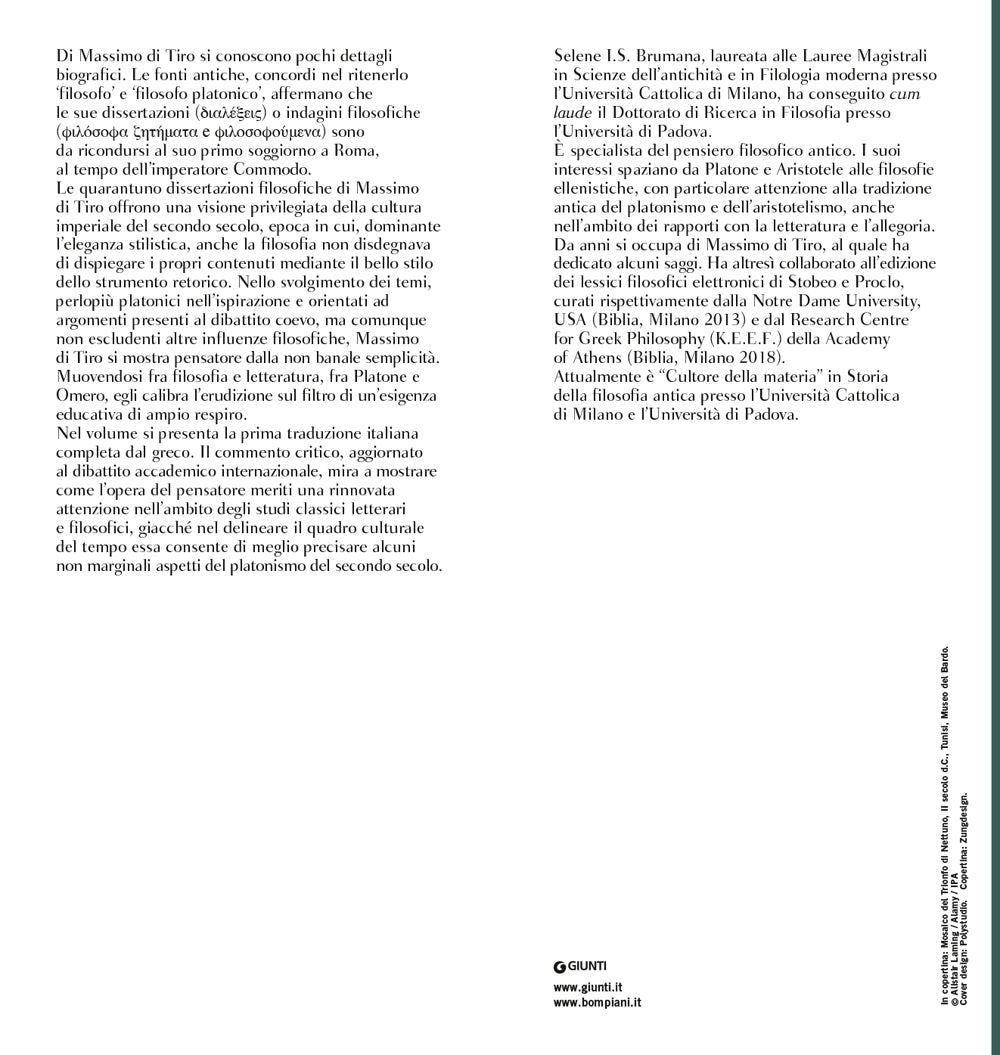 Dissertazioni::Testo greco a fronte