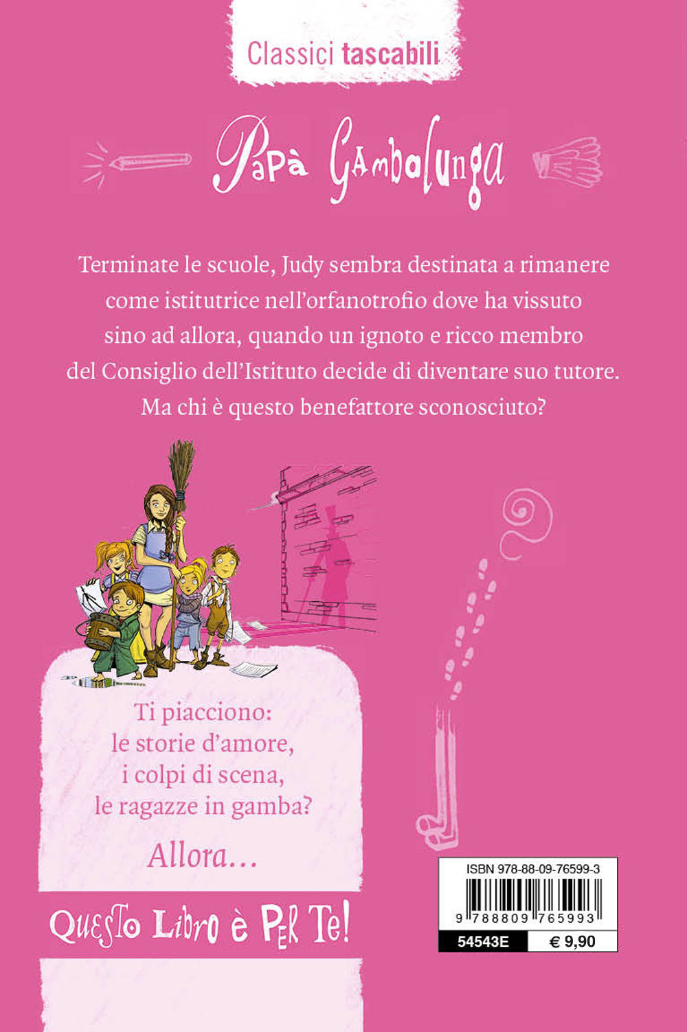 Papà Gambalunga::Raccontato da Luisa Mattia