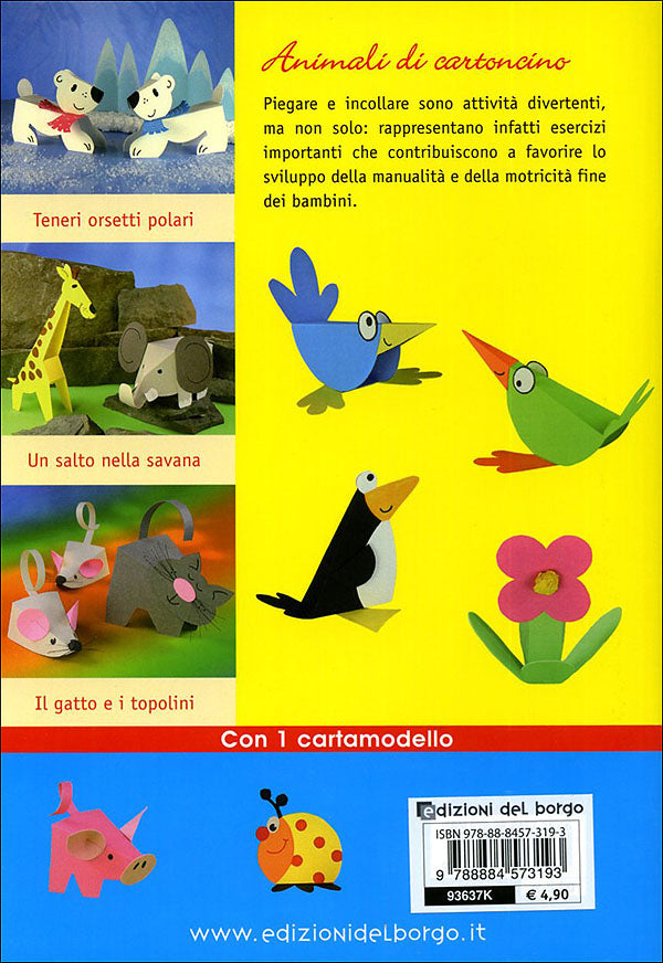 Animali di cartoncino