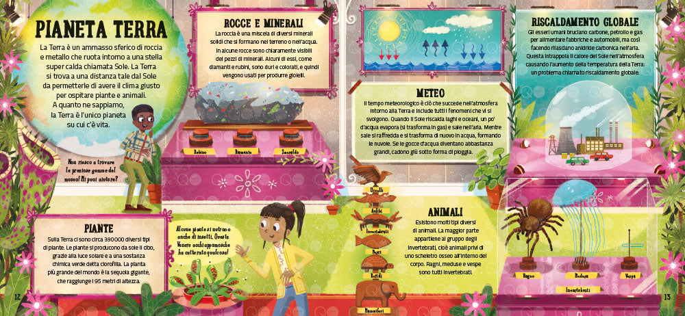 Costruisci il tuo museo della scienza::Con 5 pop-up da montare