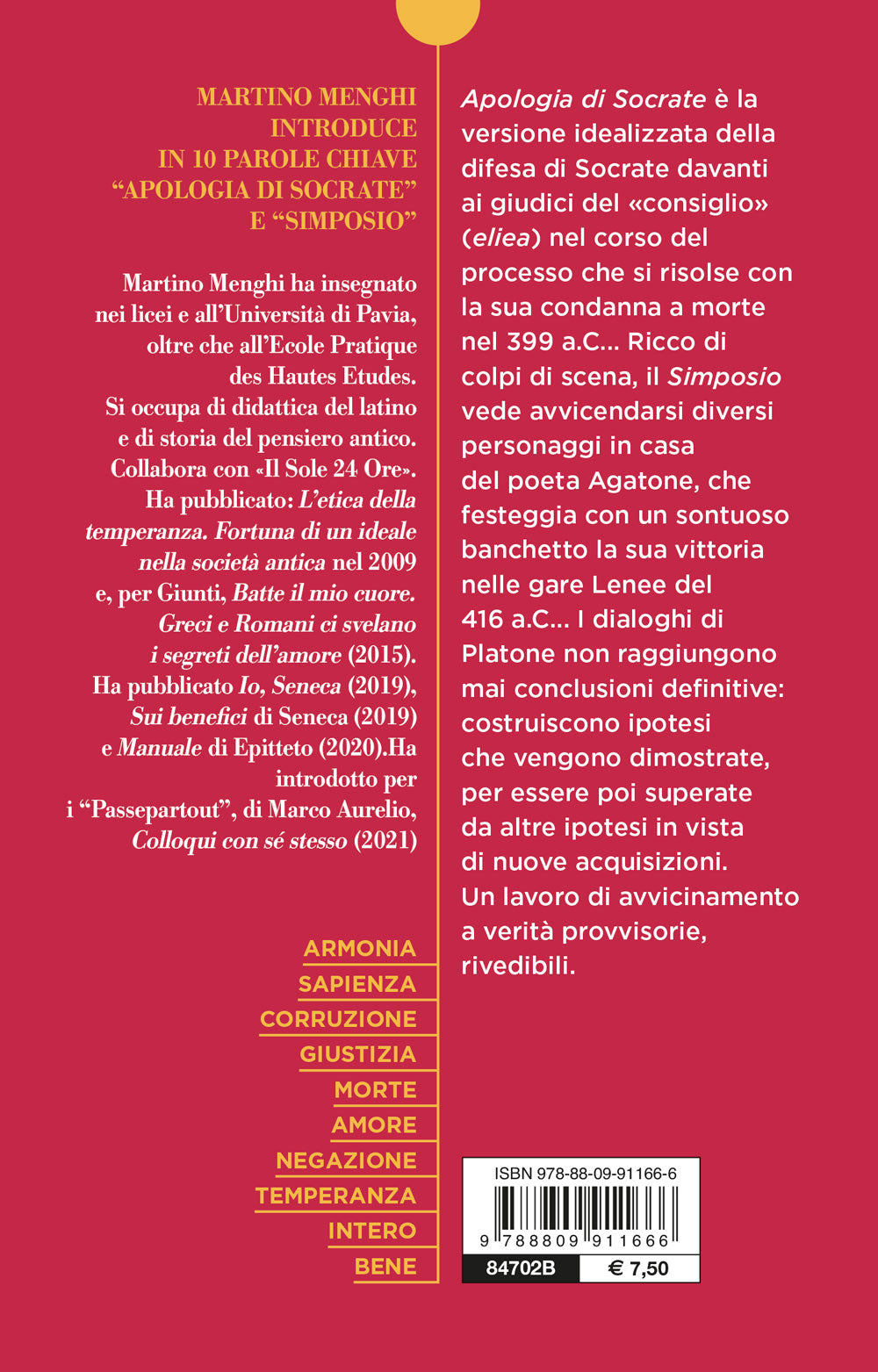 Apologia di Socrate e Simposio