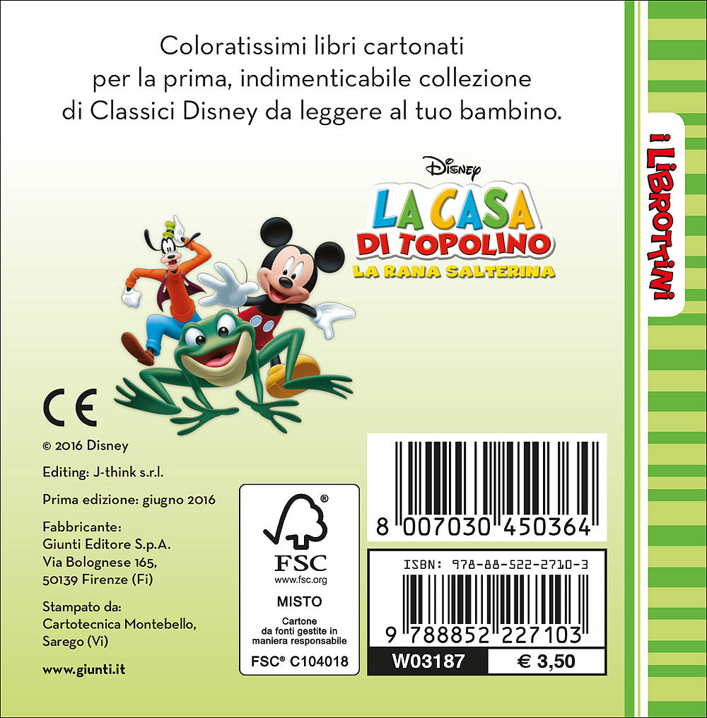 La casa di Topolino - I Librottini - La rana salterina