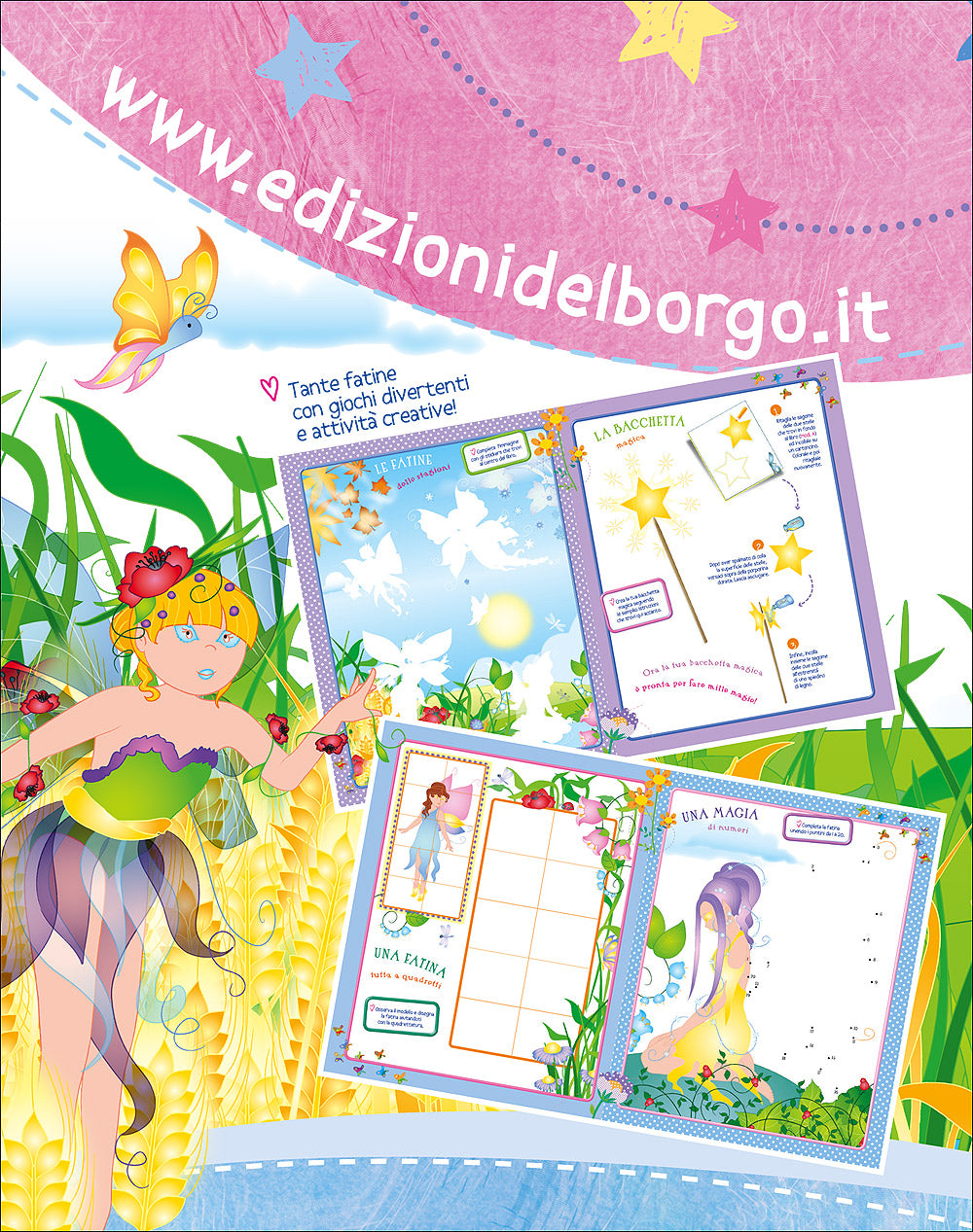 Fare giocare con le Fate::Con tanti stickers