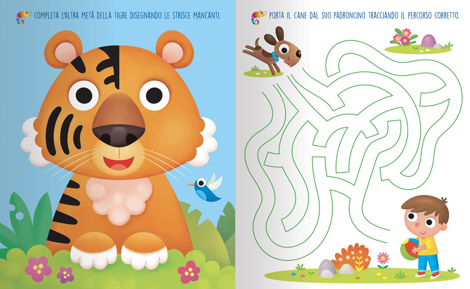 Gli Animali::Tante attività divertenti per bambini dai 3 ai 6 anni