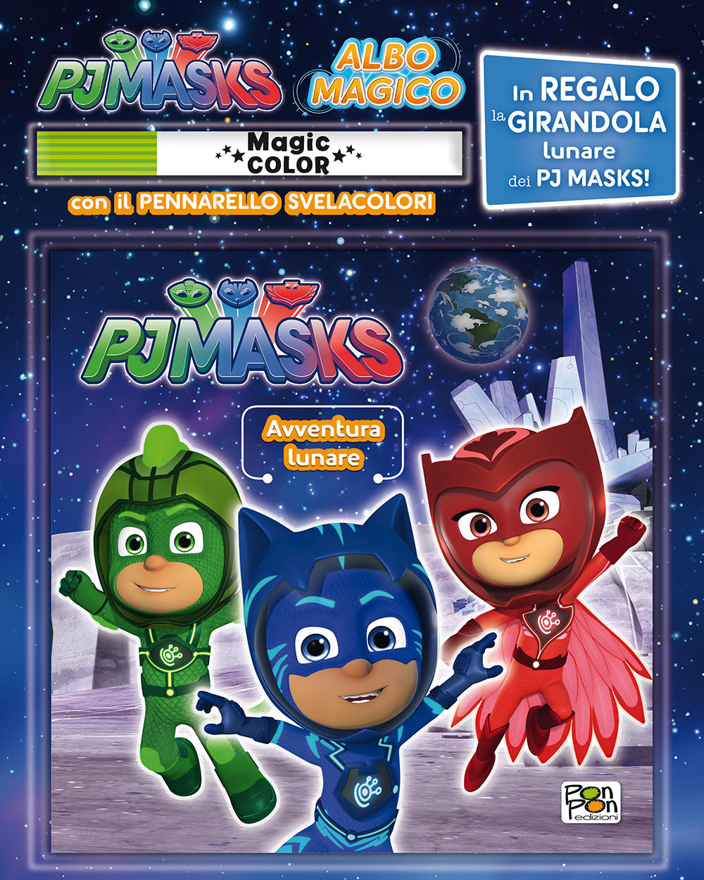 Albo Magico Pj Masks - Avventura Lunare