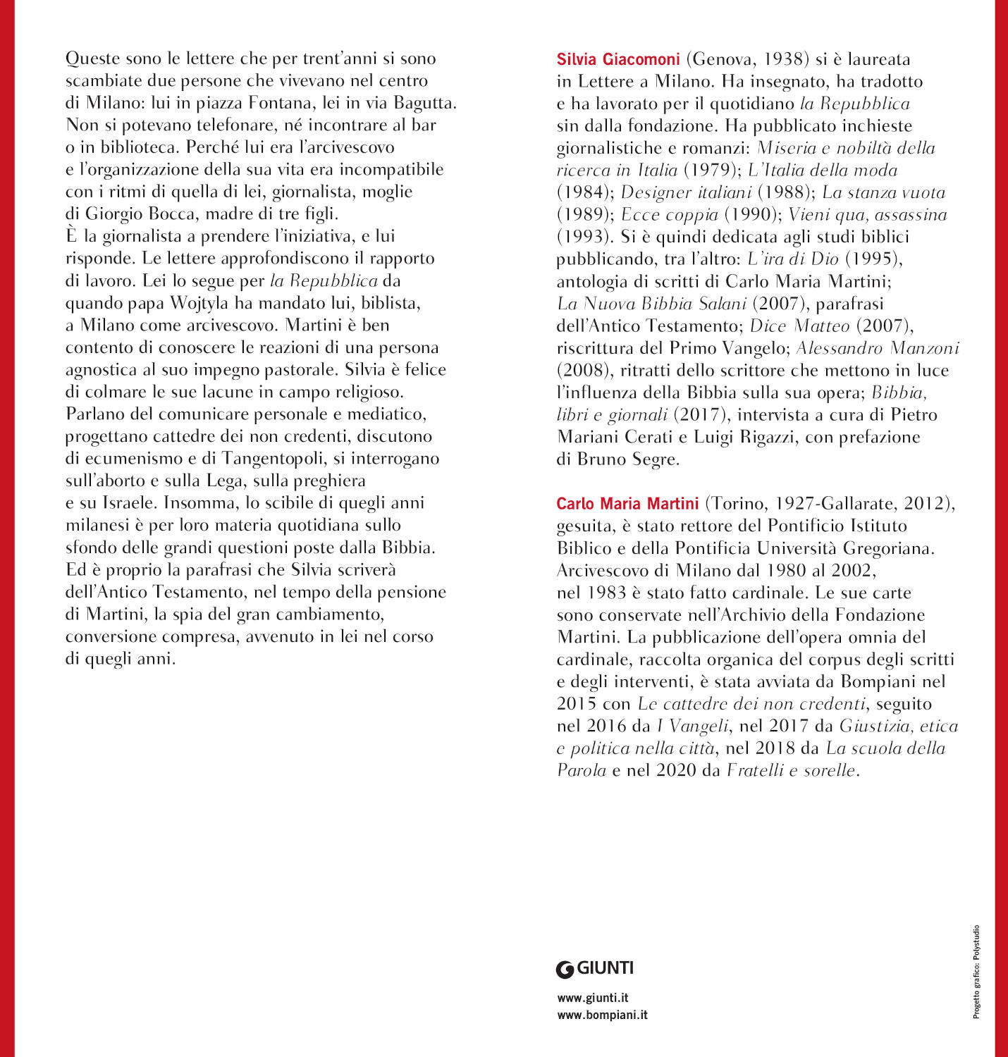 Diavolo d'un cardinale::Lettere (1982-2012)