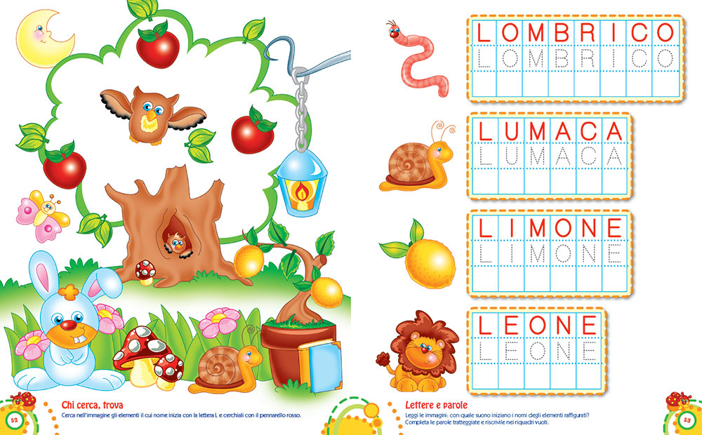 Gioco, mi diverto, scrivo! - 4/6 anni::Imparo le lettere dell'alfabeto