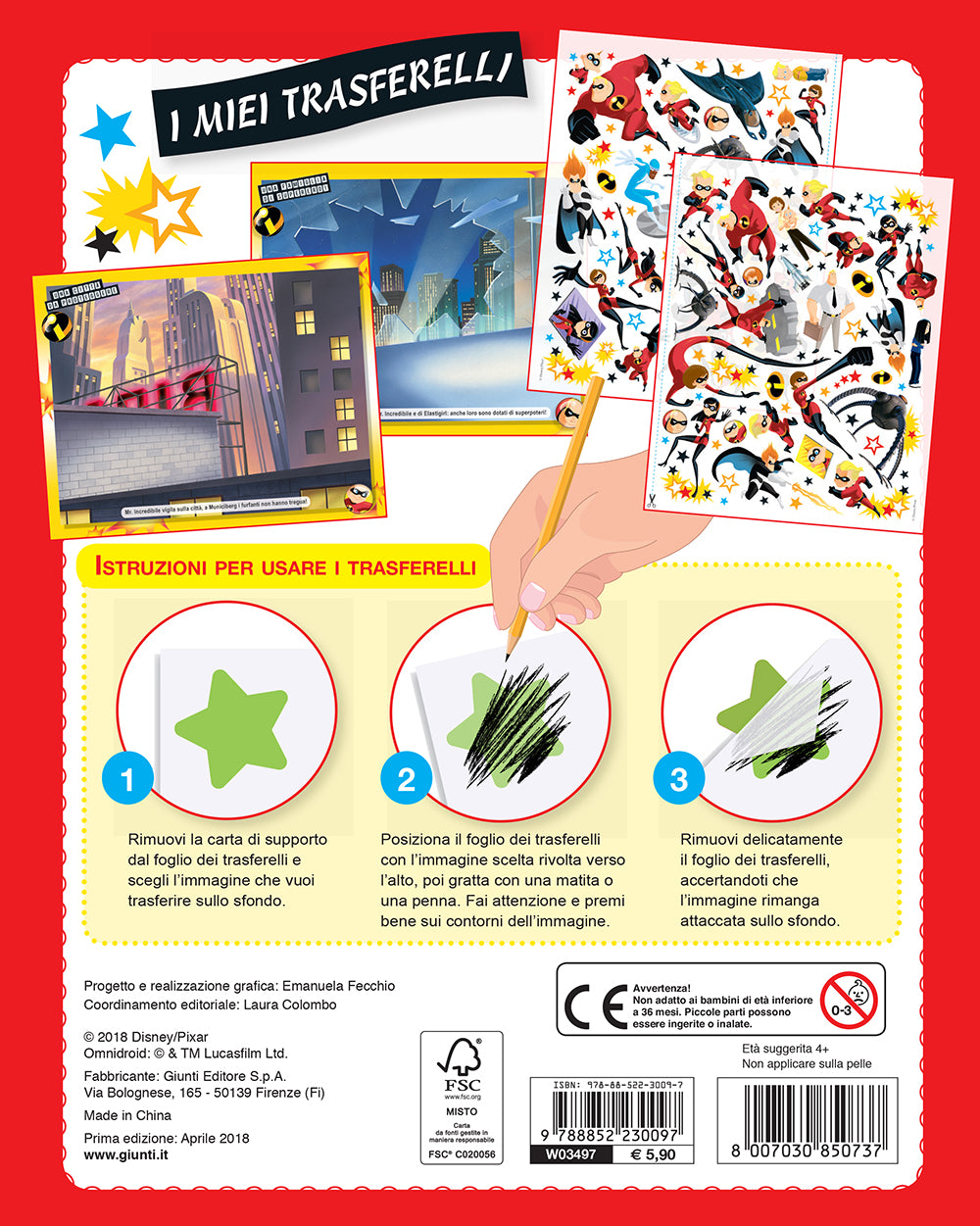 I miei trasferelli - Gli Incredibili::Crea e personalizza le tue storie