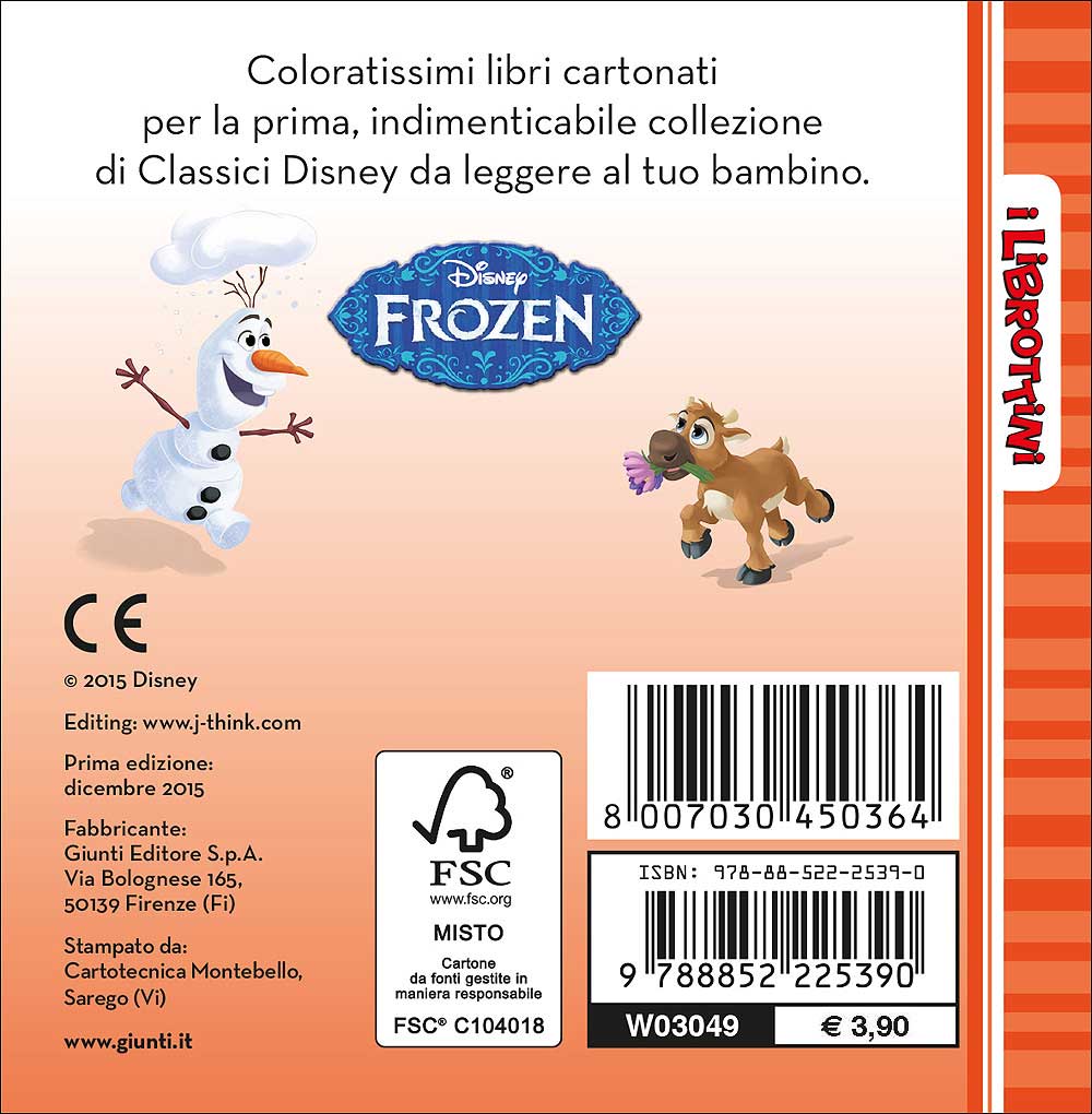Frozen - I Librottini - Un amico per Olaf