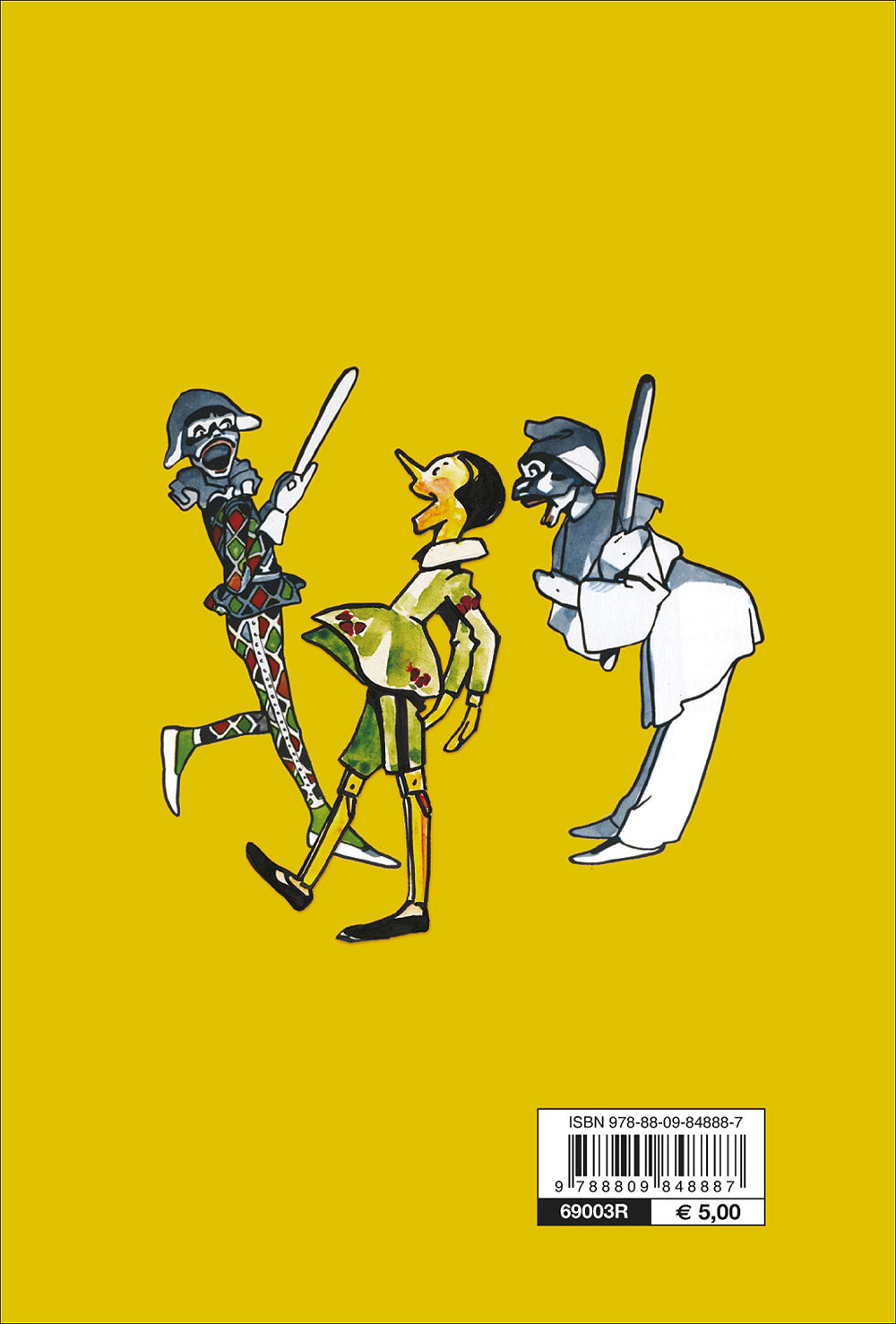 Le avventure di Pinocchio (ill. Mussino)::Storia di un burattino