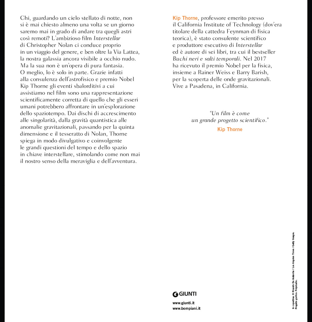 Viaggiare nello spaziotempo::La scienza di Interstellar