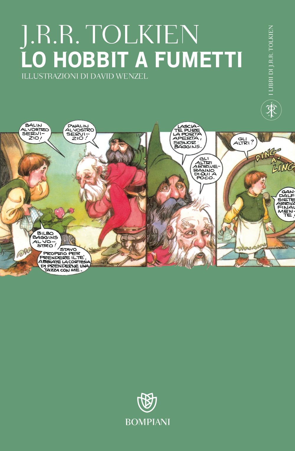 Lo Hobbit a fumetti, J. R. R. Tolkien