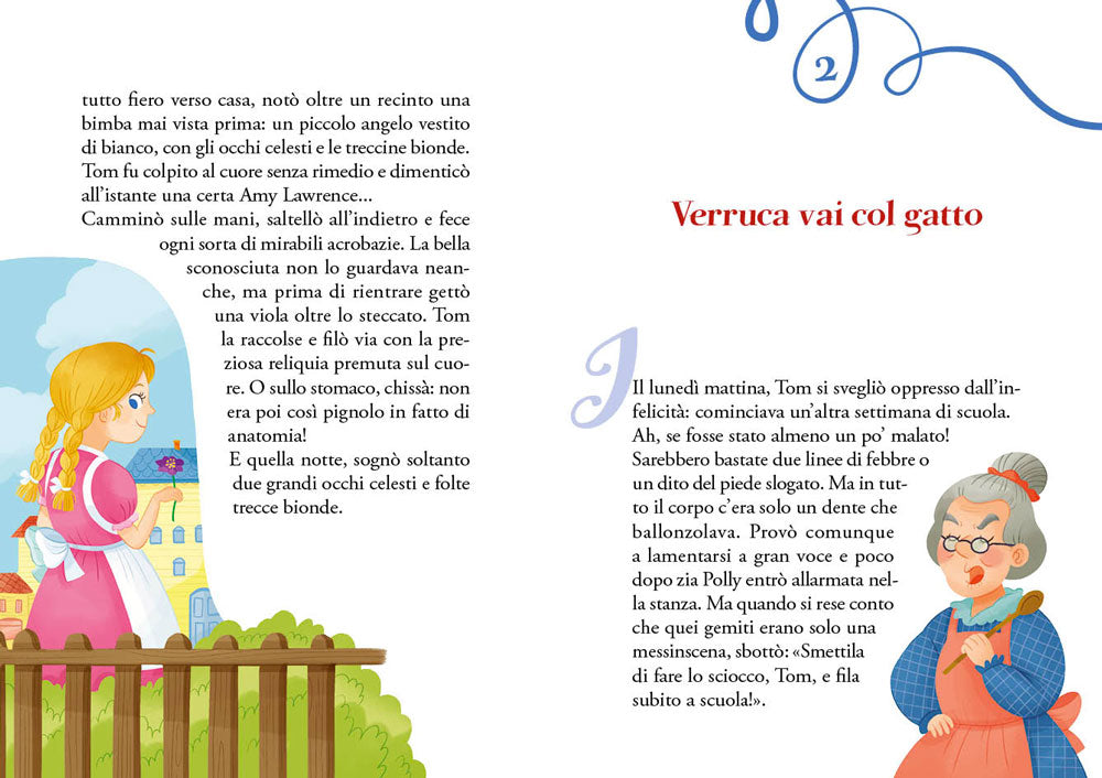 Le avventure di Tom Sawyer::Adattamento a misura di bambino