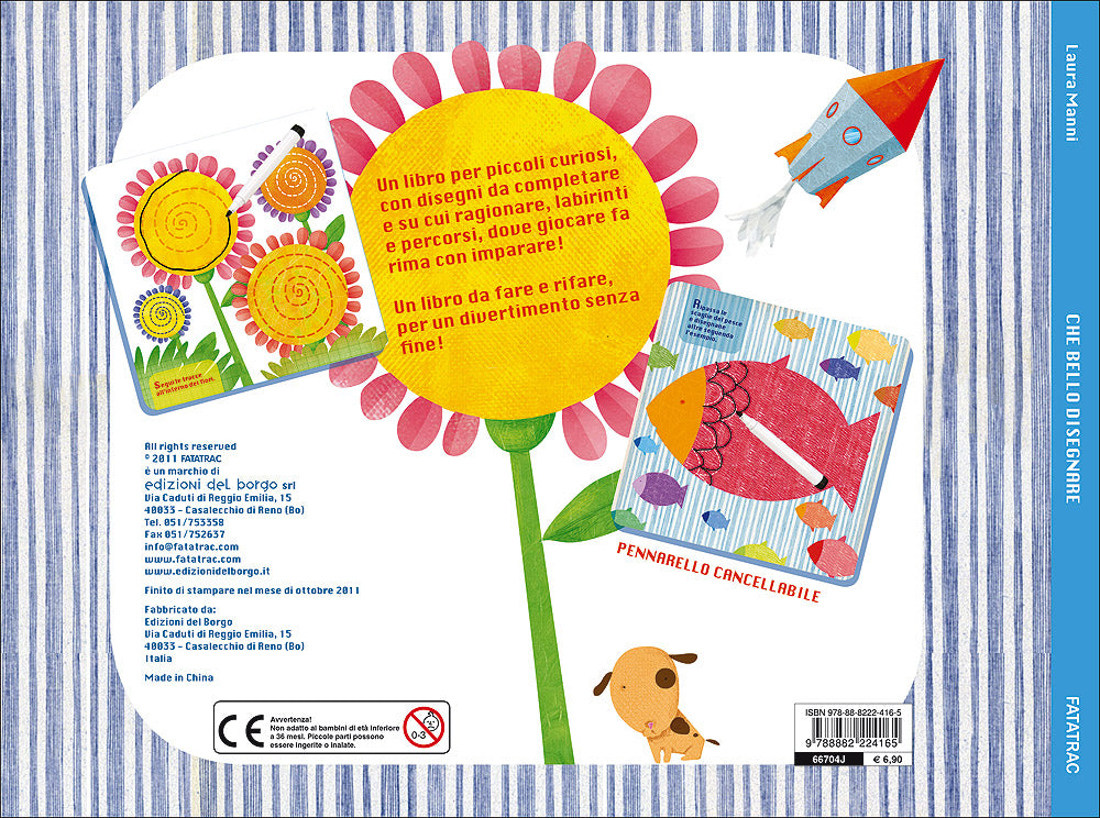 Giocare a imparare::Tanti giochi divertenti da fare e rifare - Con pennarello con inchiostro a base d'acqua