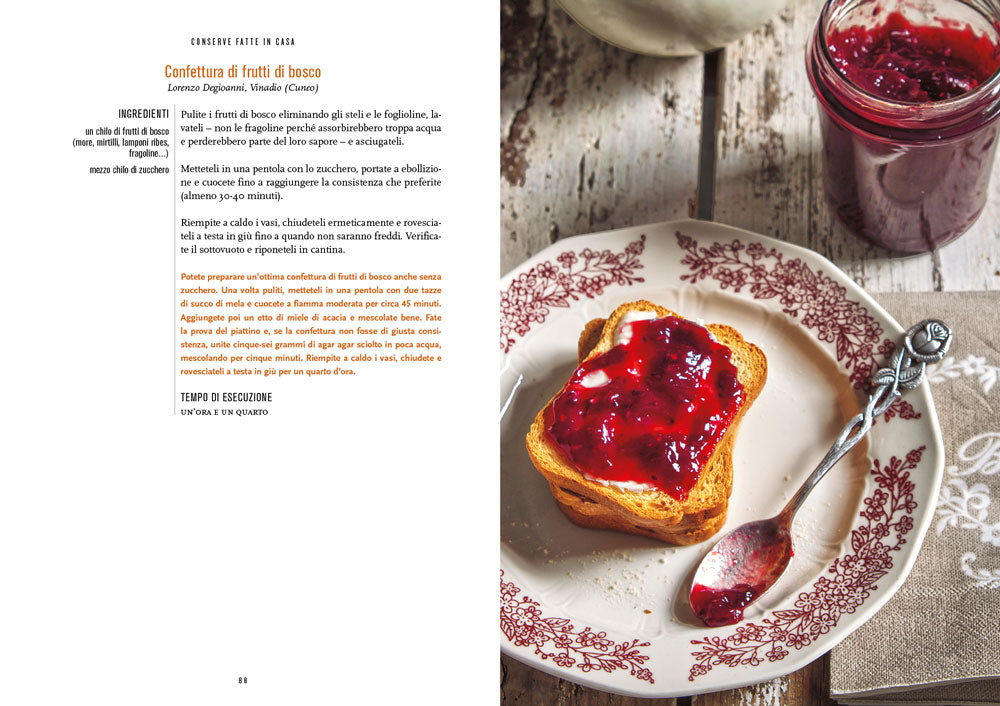 Conserve fatte in casa::110 ricette dolci e salate