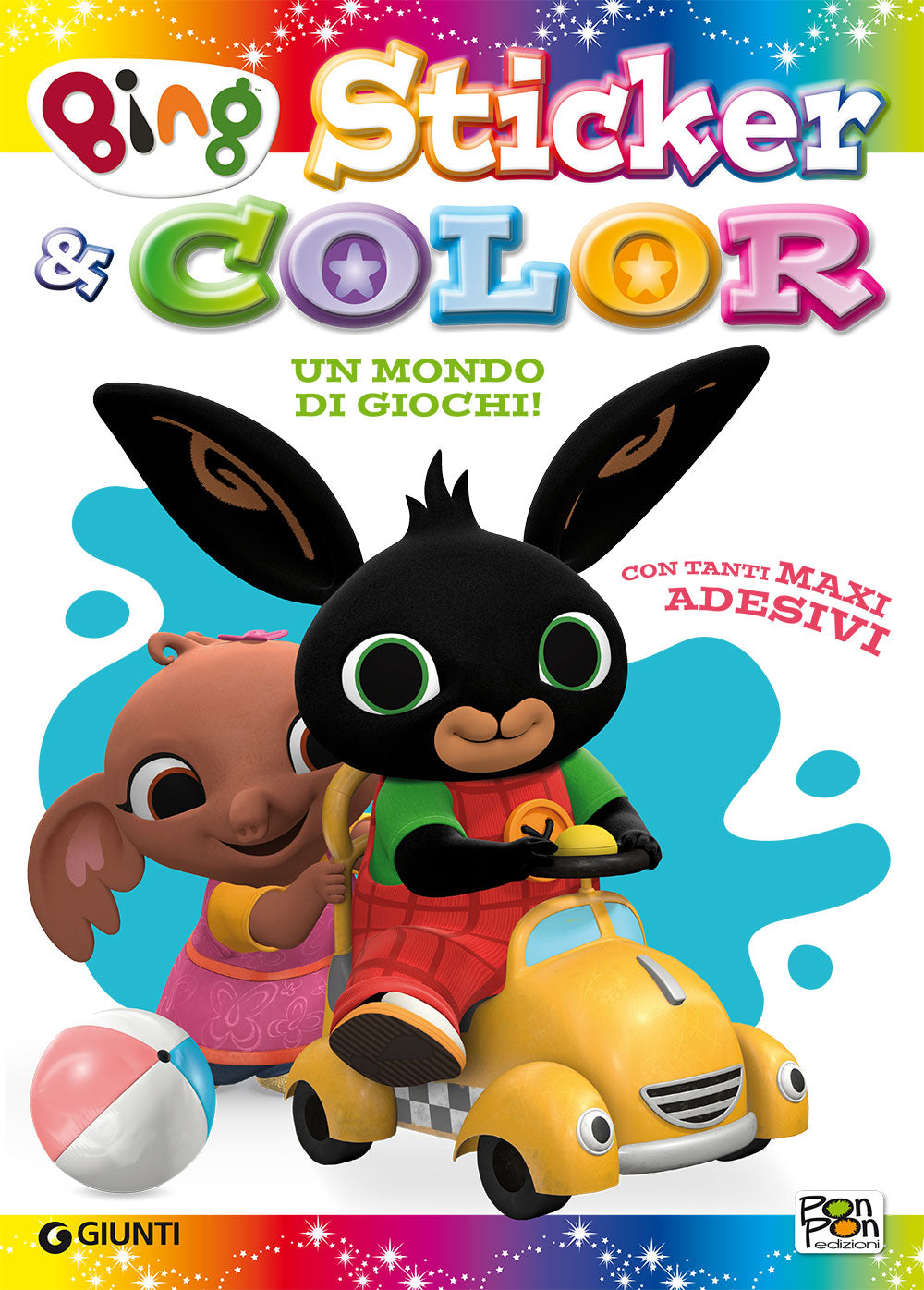 Sticker&Color Bing - Un mondo di giochi!, Cristina Panzeri
