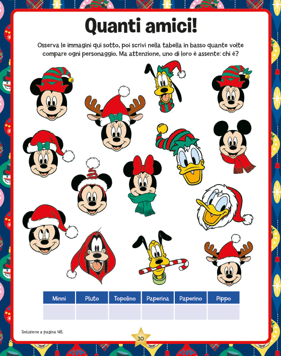 1000 Sticker Natale Disney::Tanti giochi e attività