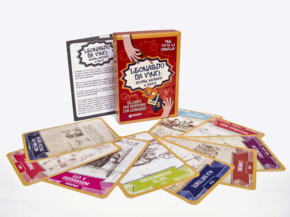 Leonardo Da Vinci. Scopri, inventa e gioca