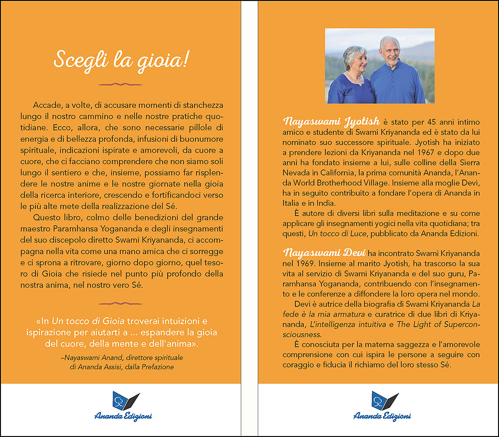 Un tocco di Gioia::Vivere gli insegnamenti di Paramhansa Yogananda