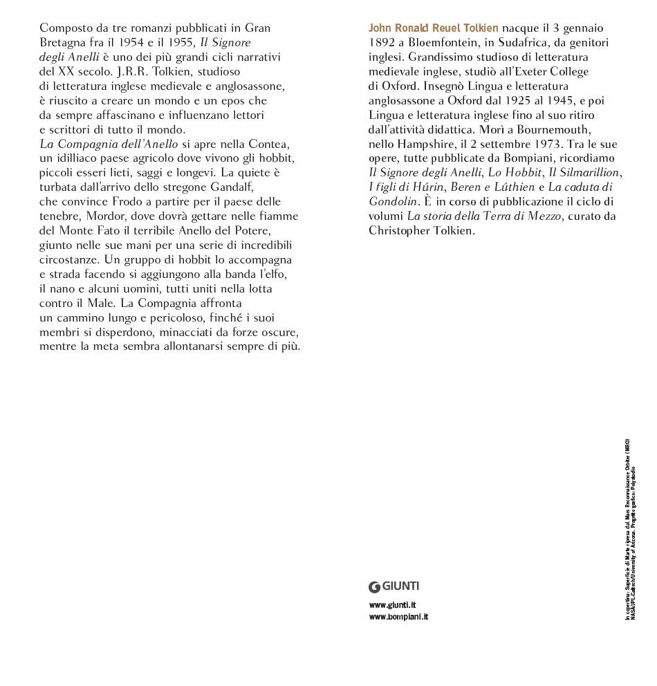 La compagnia dell'anello::Il Signore degli Anelli /1