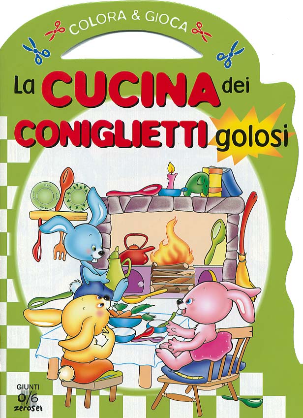La Cucina dei coniglietti golosi::Colora & Gioca