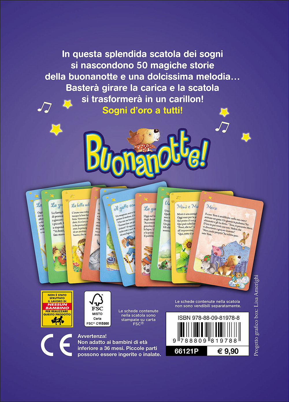 Buonanotte!::50 tenere storie e la musica di un carillon!