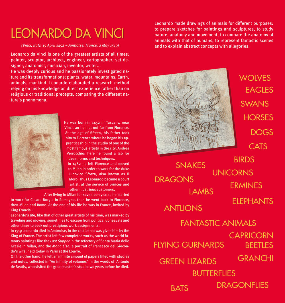 Leonardo da Vinci. Animals, Dragons and Fantastic Creatures