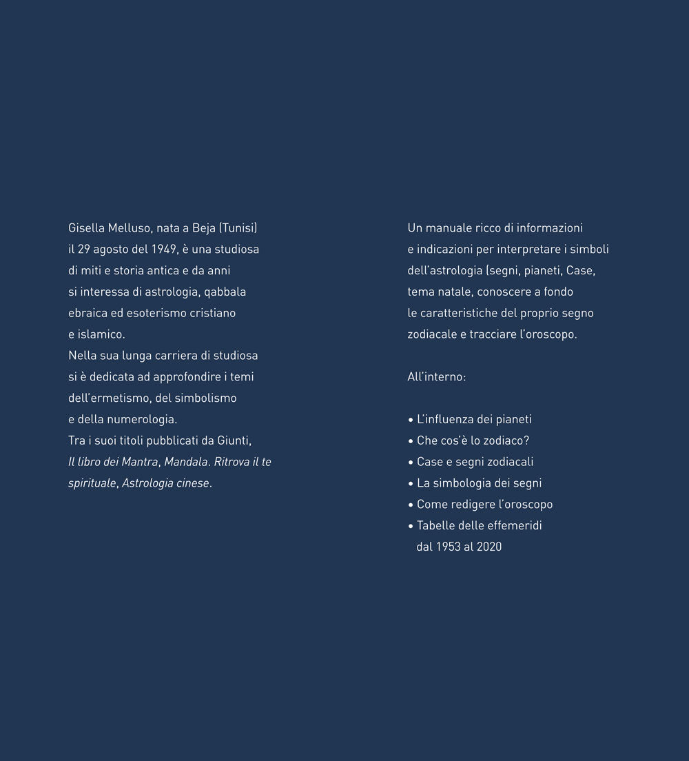 Astrologia::Manuale pratico per tracciare l'oroscopo