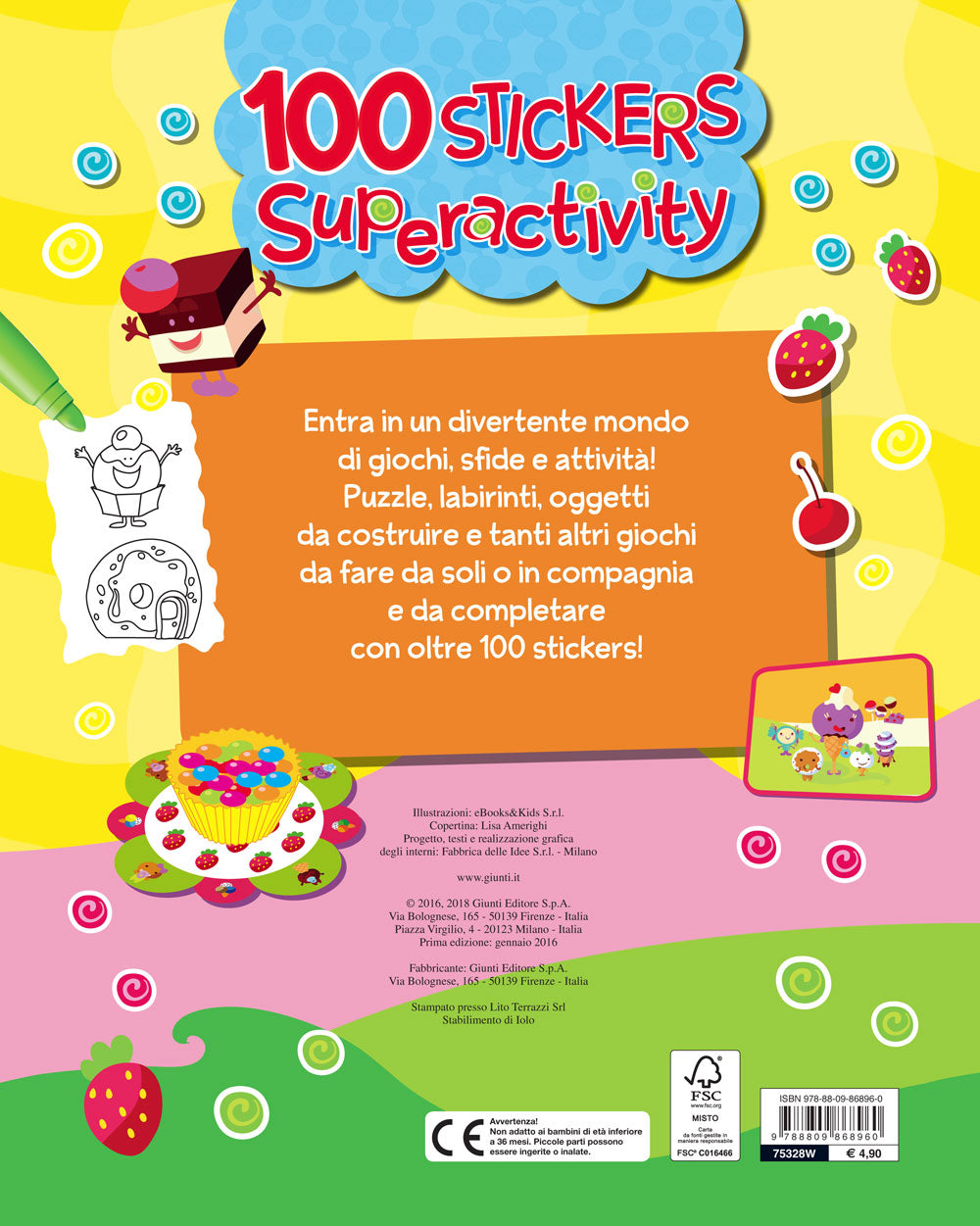 100 Stickers Superactivity