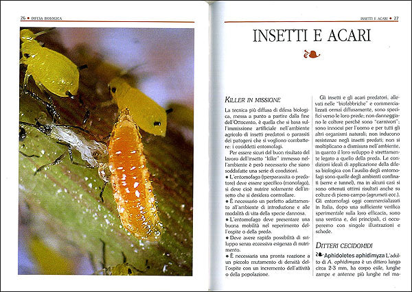 Antiparassitari naturali per l'orto, il frutteto, il giardino