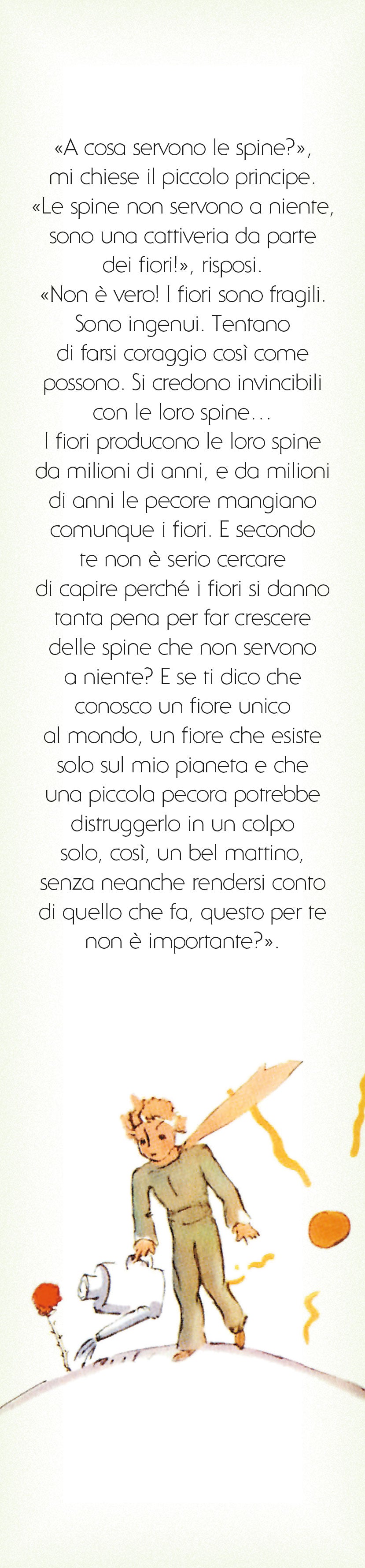 Calendario Il piccolo principe 2021, da parete, 7x30 cm