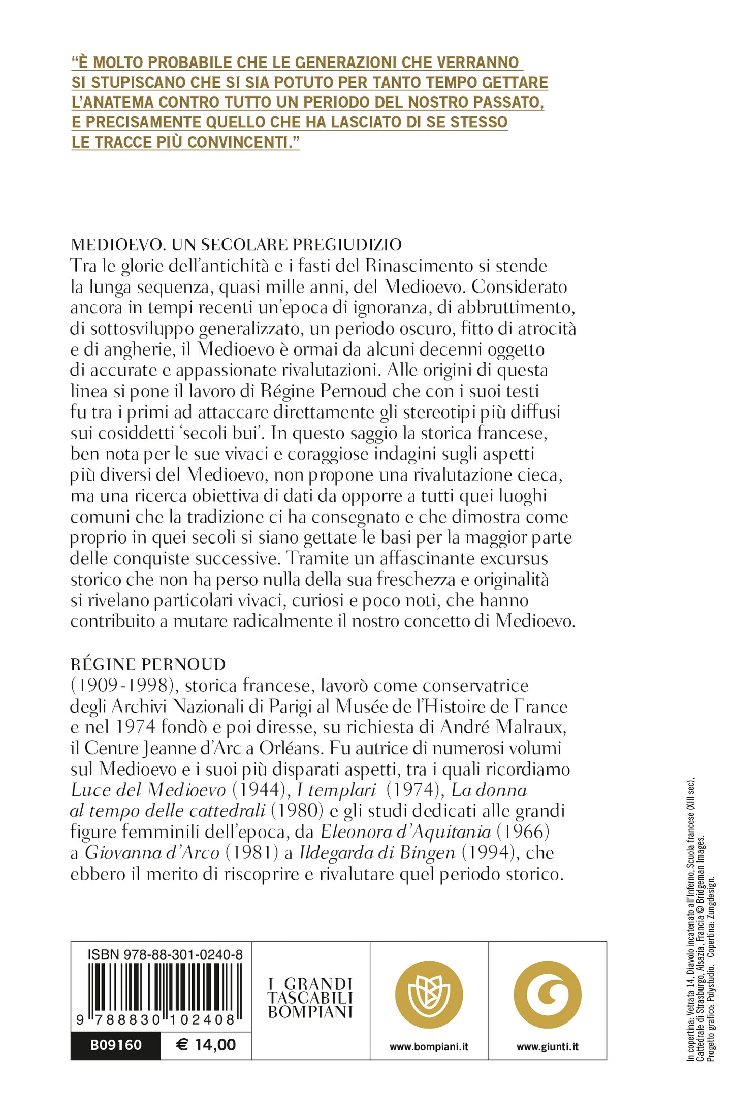 Medioevo::Un secolare pregiudizio