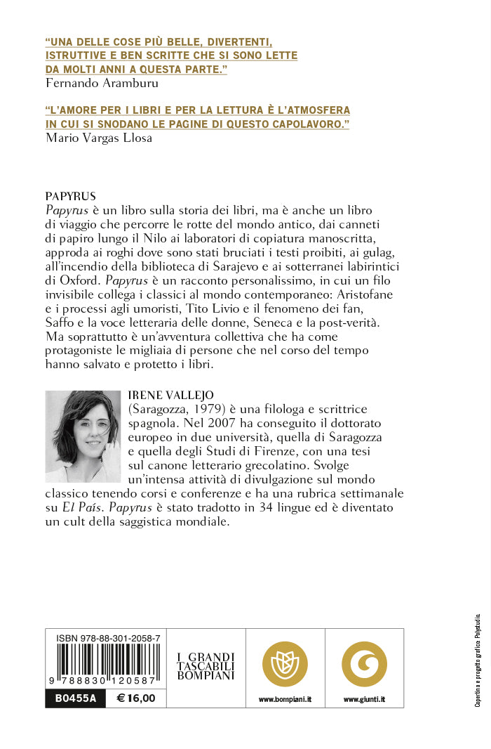 Papyrus. L'infinito in un giunco::La grande avventura del libro nel mondo antico