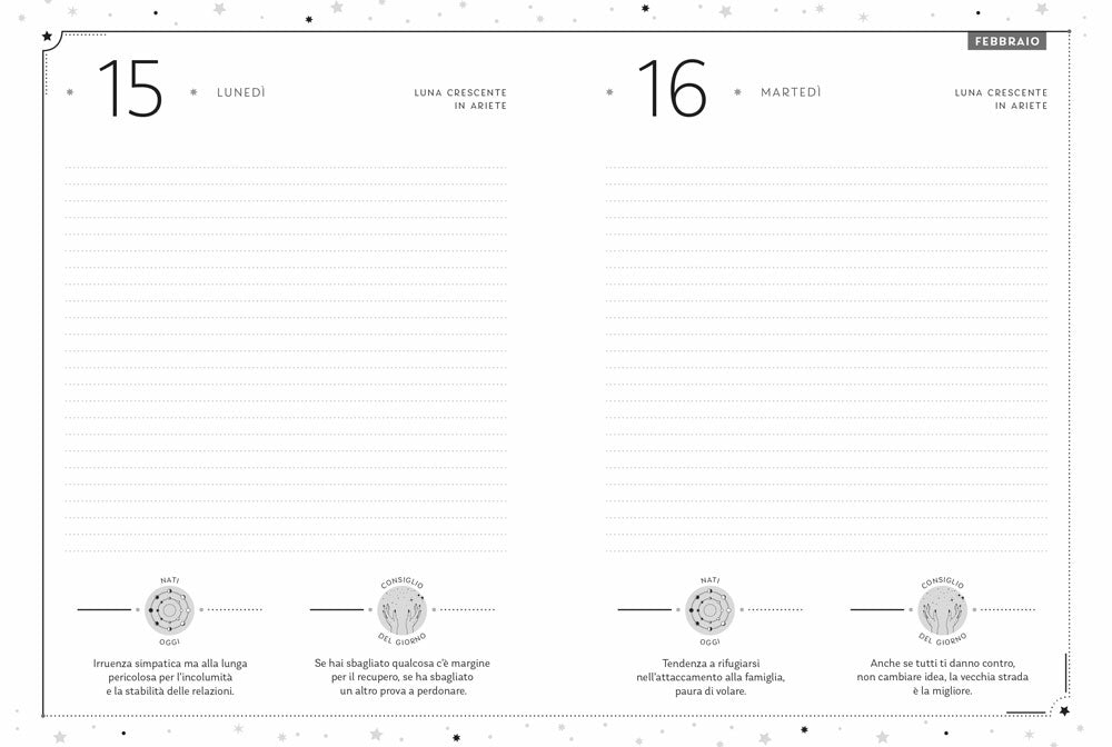 Agenda astrologica 2021