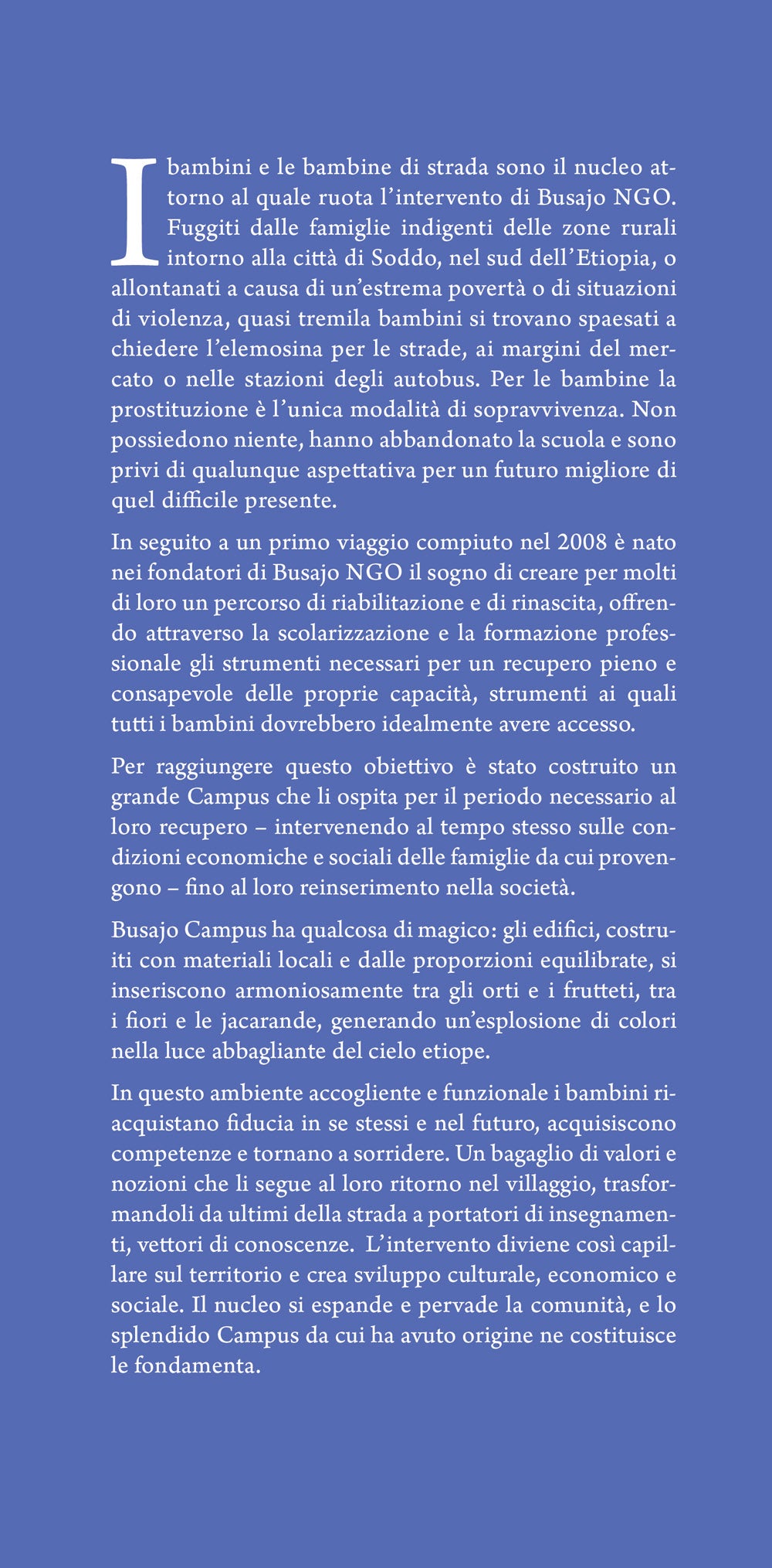 Busajo::Bambine e bambini che guardano lontano