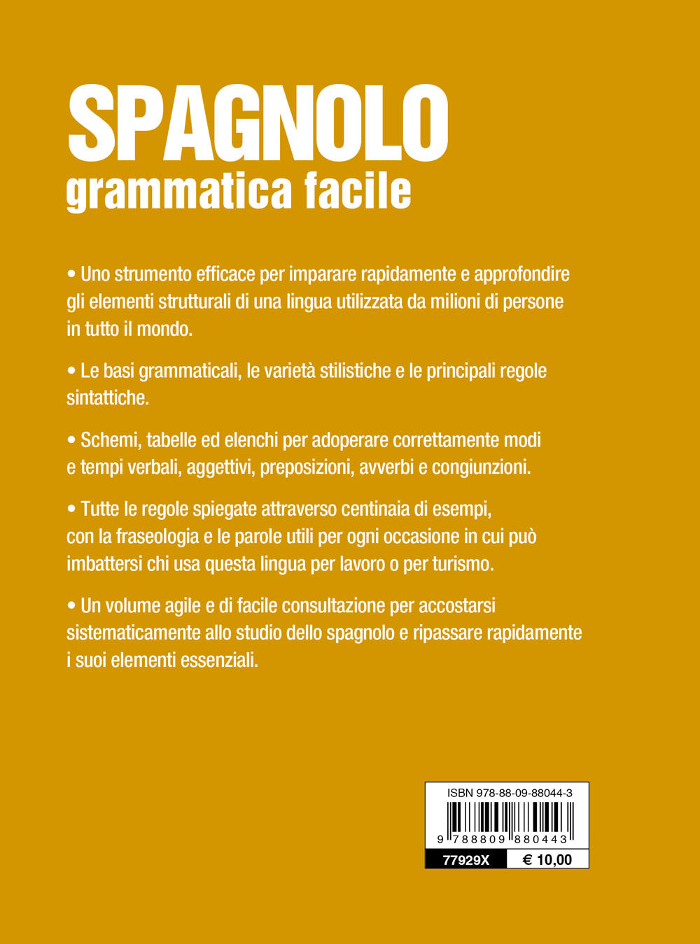 Spagnolo. Grammatica facile