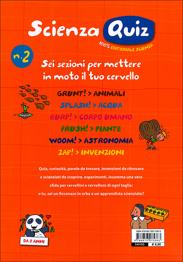 Scienza Quiz - N. 2::200 nuovi quiz per piccoli scienziati