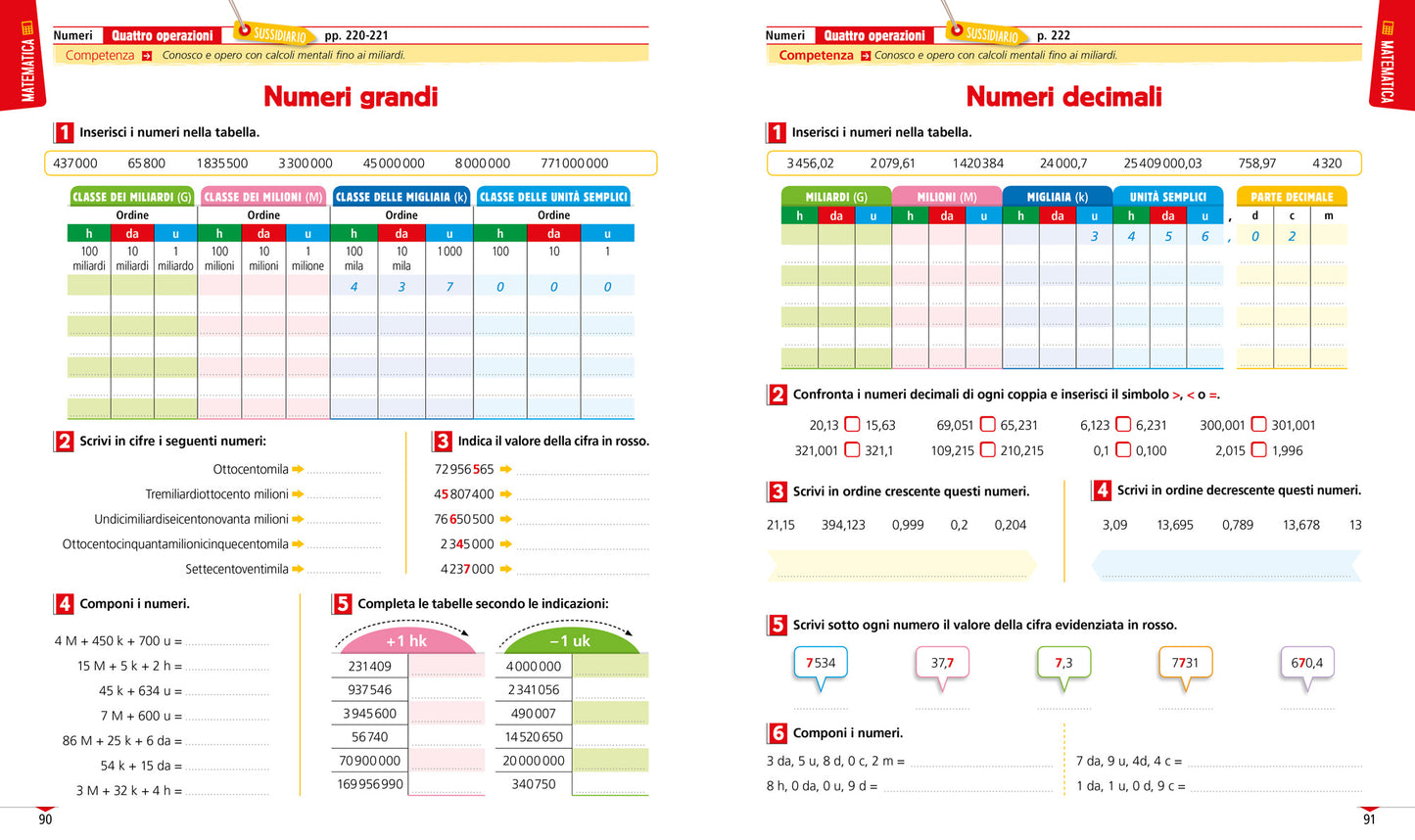 E' tempo di scoprire classe 5 Matematica::Sussidiario delle discipline Matematica + Quaderno delle competenze