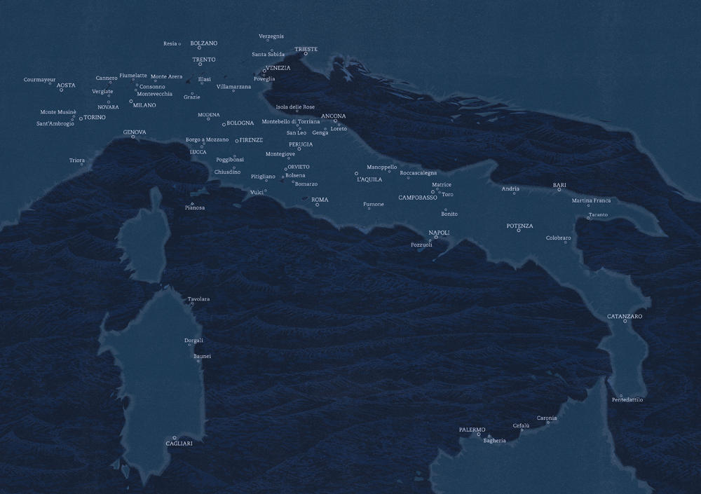 Atlante dei luoghi misteriosi d'Italia