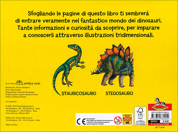 I Dinosauri (Tridimensionale)