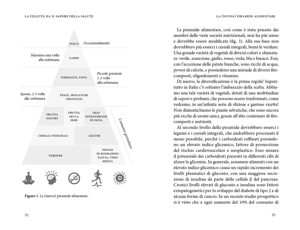 La felicità ha il sapore della salute::La via della longevità tra scienza e cucina - Con 47 ricette d'autore