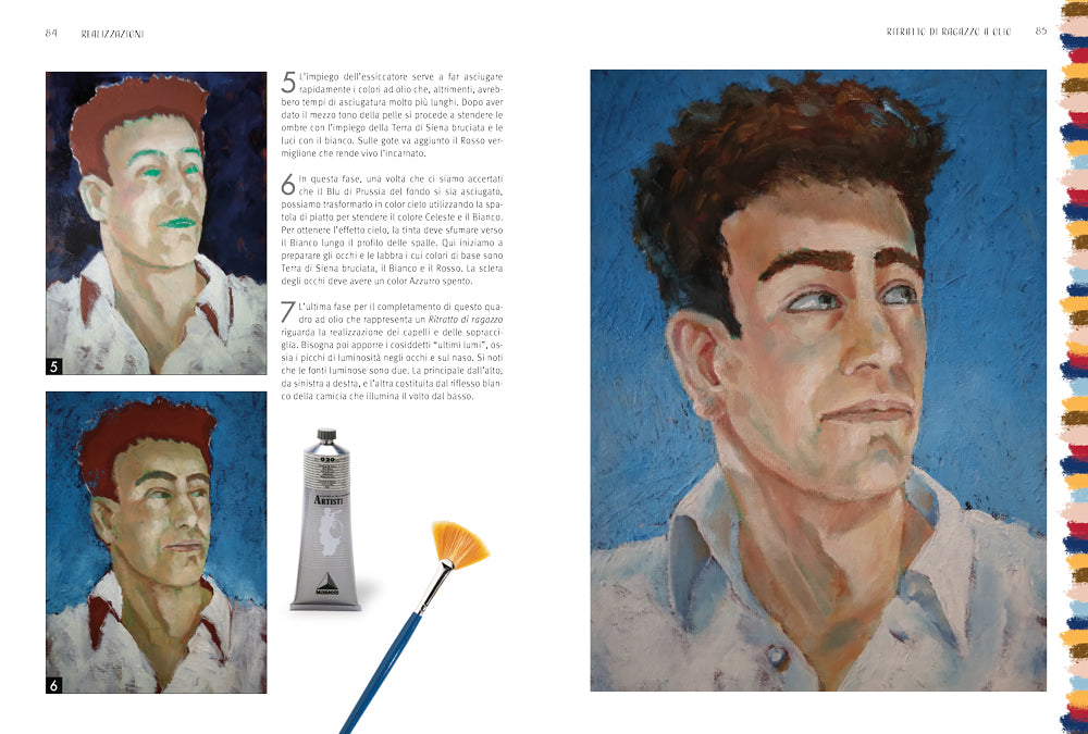 Corso di ritratto::Materiali, metodi, realizzazioni