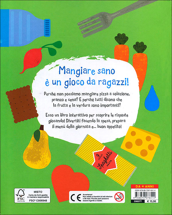Una mela al giorno!::Il libro gioco per mangiare sano