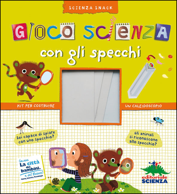 Gioco Scienza con gli specchi::Con un kit per costruire un caleidoscopio