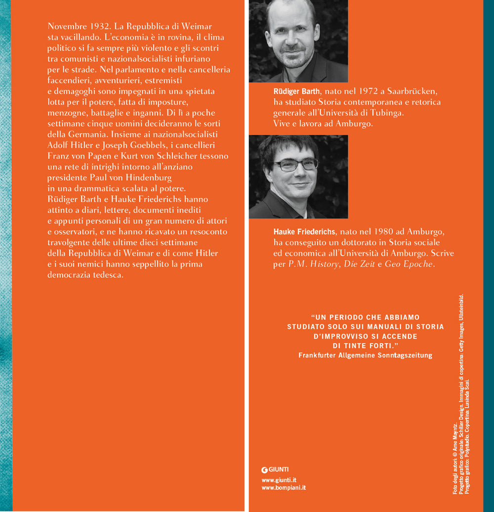 I becchini::L’ultimo inverno della Repubblica di Weimar