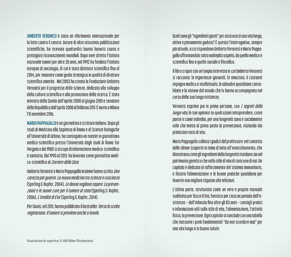 I segreti della lunga vita::Con un capitolo sull'alimentazione contro le infezioni