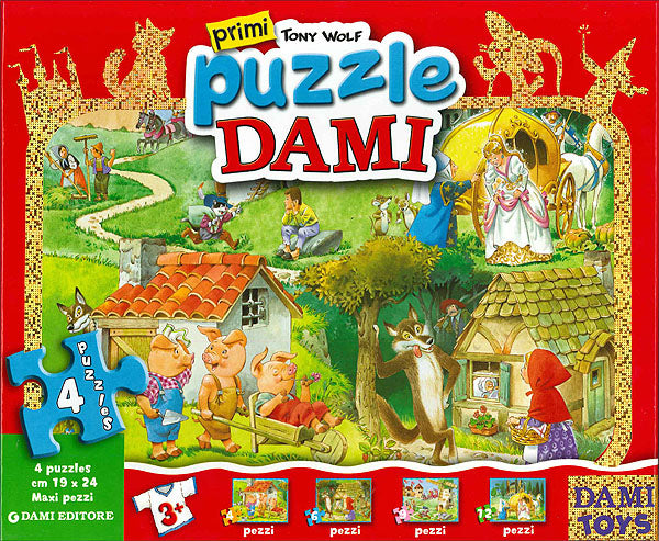 Primi Puzzle Dami: Il mondo delle fiabe::Dami Toys