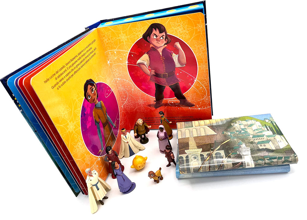 Wish Maxi Box::Con 10 personaggi 3d, un libro e un maxi poster gioco