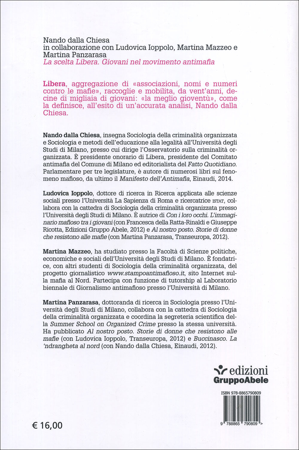 La scelta Libera::Giovani nel movimento antimafia